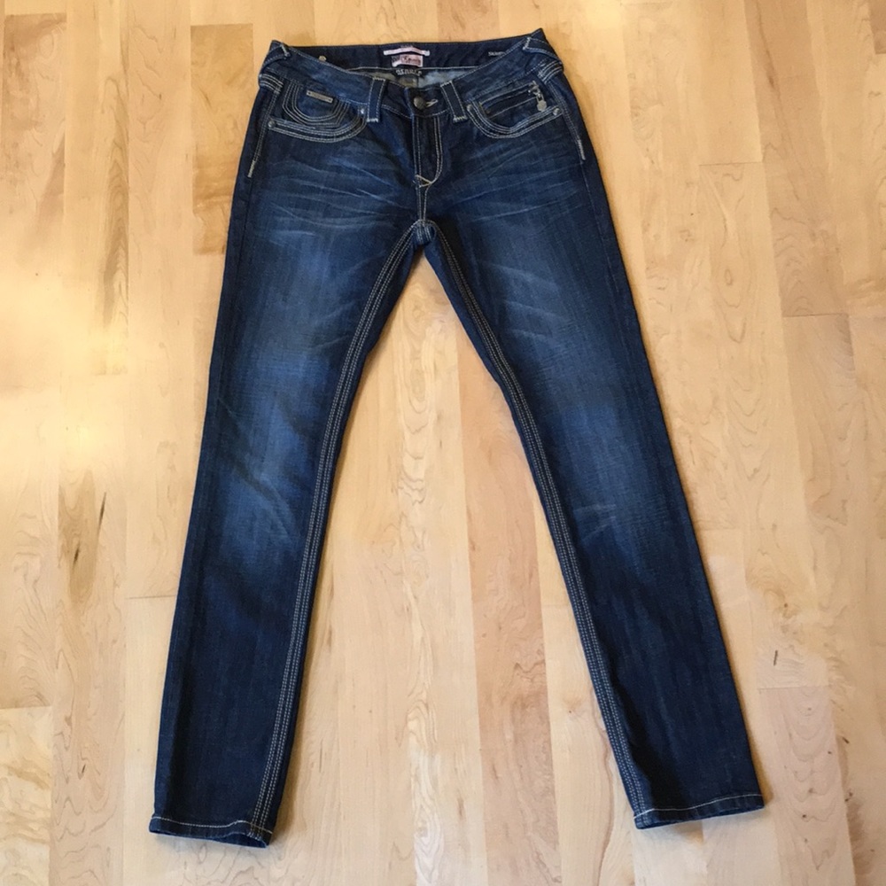 EXPRESS | Rerock Skinny Jeans - Picture 9 of 14